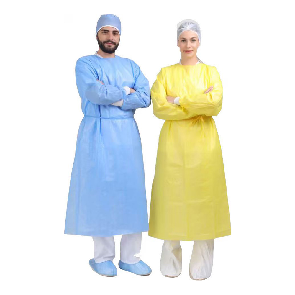 batas de laboratorio desechables